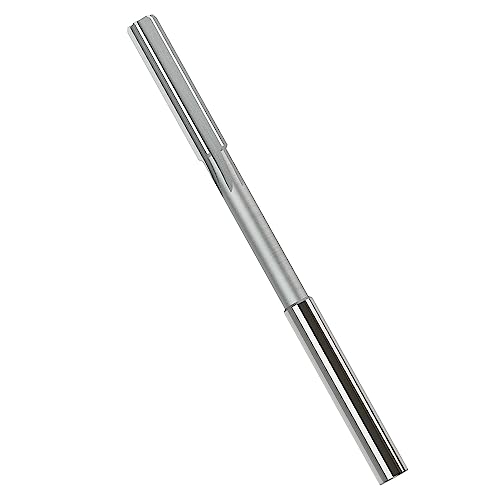 FOCMKEAS Chucking Reamer 3mm, Metric H7 HSS Lathe Machine Reamer Metric, 6 Straight Flutes, Round Straight Shank Milling Cutting Tool, for Metal Copper Aluminum