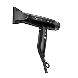 GAMMA+ XCell, Hybrid Professional Ultra-Lightweight Hair Dryer Digital Motor Ionic Technology Whisper Quiet 12 Heat/Speeds