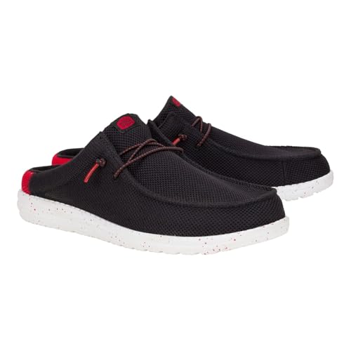 Hey Dude Men's Wally Slip Varsity, Men’s Shoes, Men's Slip-on Loafers, Comfortable & Light-Weight4