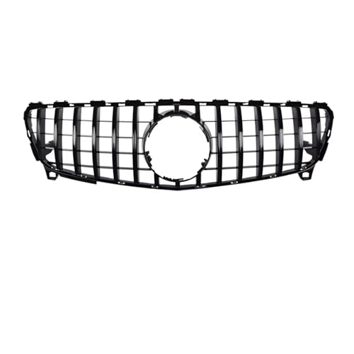 Grille calandre GT style diamant entrée avant pour Benz GLA X156 maille noire