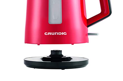 Grundig WK 4620 R Wasserkocher Rot, 2200 W, 1,7 L, 2000 – Bild 3