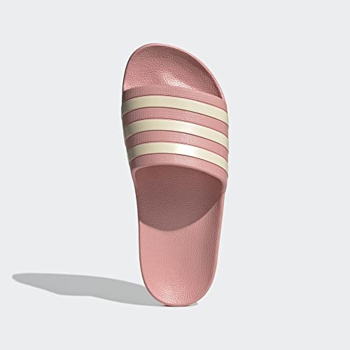 Image of adidas Womens Adilette Aqua Slides Casual Sandals Casual - Blue
