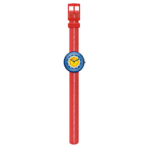 Flik Flak Montre Enfant Rouge Retro, Correas Cover