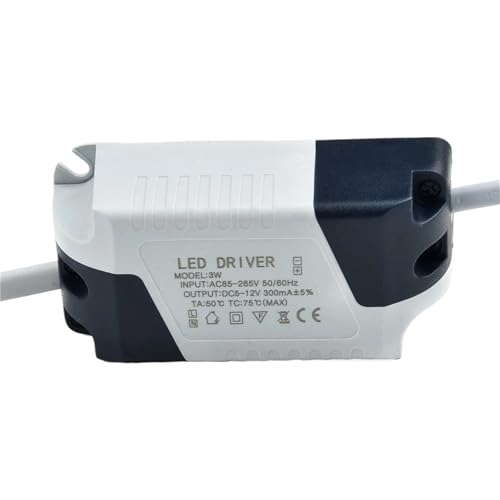 Transformateur LED driver 300mA 1-3W AC-DC pour spot encastrable