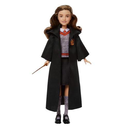 Mattel Mattel Harry Potter Hermione Granger Mu&ntilde;eca de Moda con Uniforme de...