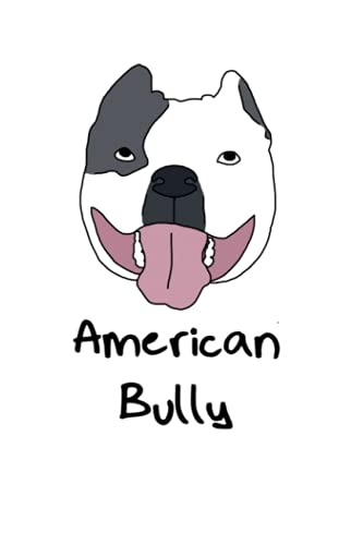  American Bully Notebook - Grid Pages