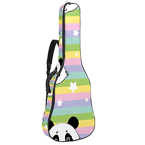 Housse de transport imperméable pour guitare électrique folk et classique zippée