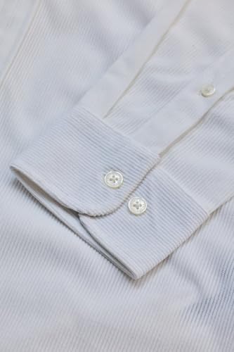 Image of SNITCH White Corduroy Shirts