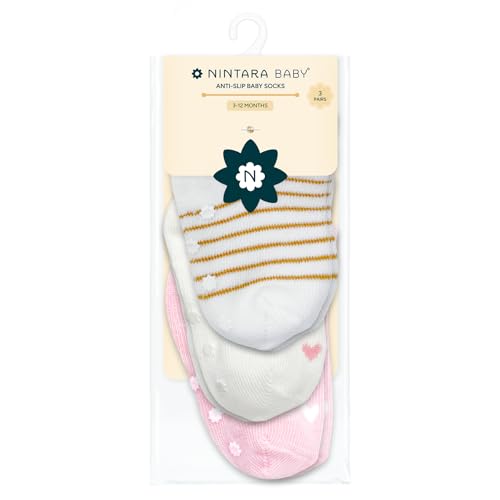 Image of NINTARABABY Anti-Slip Socks for Baby Boys & Girls