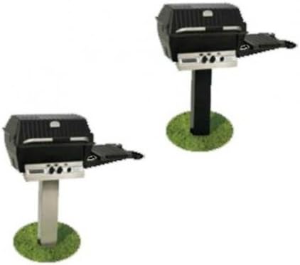 Black Painted Steel In-Ground Post