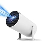 HY300 Portable Projector,Mini Projector, Support 4K 1080P with Wired Screen Mirror with Phone, 180° Rotatable, Auto Keystone Correction, 40"-130" Screen Video Projector -  Chaoying Photoelectric