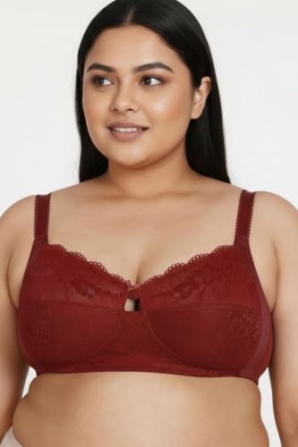 Image of Zivame True Curv Double Layered Non Wired 3 /4th Coverage Sag Lift Bra-Limoges