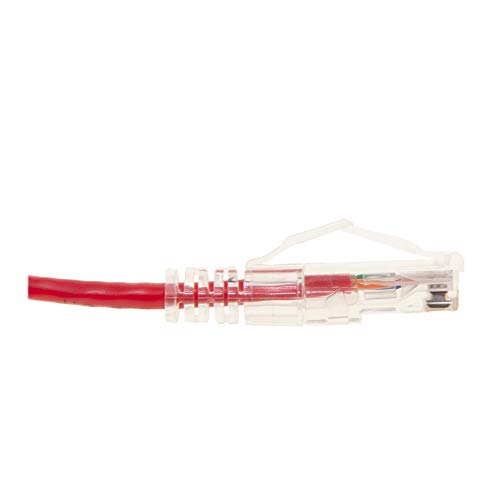 Cable HDMI de red Cat6a 20 pies Rojo miniatura 2