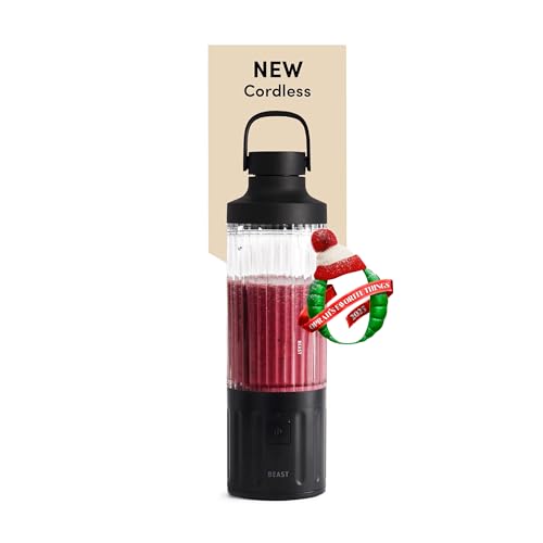 Best Blender for Protein Shakes: 7 Picks That Make It Easy to Actually Stick With It 8 Beast GO Cordless, Premium Portable Blender for Shakes & Smoothies, 22oz Blending Vessel, Blends Ice & Frozen Fruit, Rechargeable USB-C Battery, Drinking Lid and Straw System (Carbon Black)