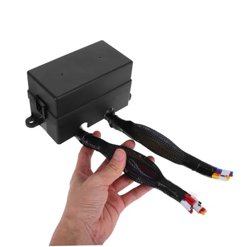 Kit de relais automobile Abaodam étanche précâblé avec boîte fusibles pour modification 12v