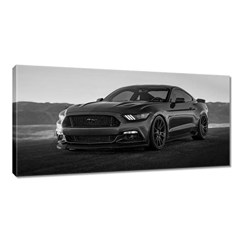 Generic Bild auf Leinwand, Motiv Ford Mustang USA, 115 x 55 cm, Nr. H6643M