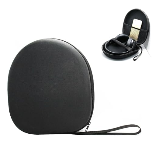 1 Pcs headphone storage bag,headphone case,Anti-pressure protection earphone storage case,For most of the common headsets on the market,Providing comprehensive protection for your headphones(Black) 1 Pcs headphone storage bag,headphone case,Anti-pressure protection earphone storage case,For most of the common headsets on the market,Providing comprehensive protection for your headphones(Black)