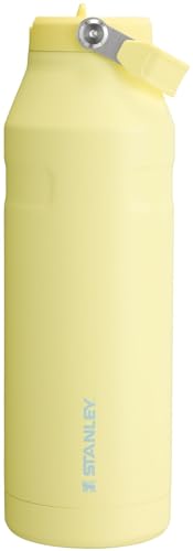 Image of Stanley IceFlow Flip Straw 2.0 Water Bottle 50 OZ | Built-In Straw with Larger Opening | Lightweight & Leak-Resistant | Insulated Stainless Steel | BPA-Free | Pomelo