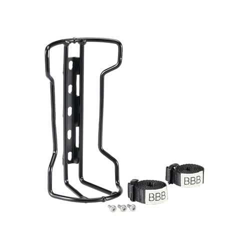 BBB Cycling StackRack Lightweight Cargo Carrying Rack Bikepacking Bike Bag Holder Mounting Rack Gravel Bike Road Bike MTB BBC-81, Black