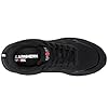 LARNMERN Mens Womens Waterproof Trainers Non Slip Work Shoes Men Chef Kitchen Shoe Slip Resistant Absorbing Restaurant Food Service Shoes Slip-on,Black/8.5 UK #4