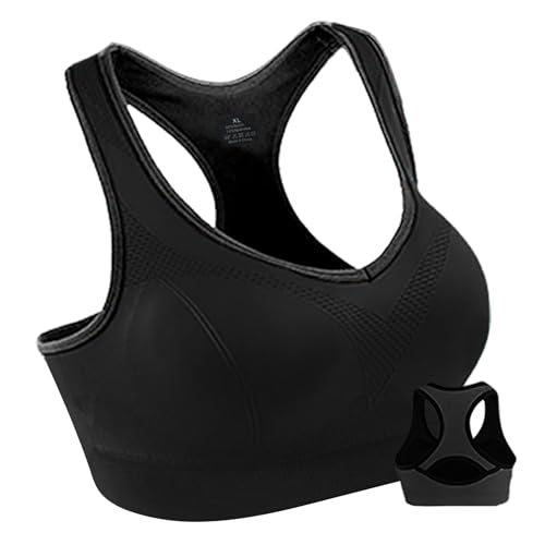 Image of Double Couple Sports Bras for Women Racerback High Impact Support Gym Top