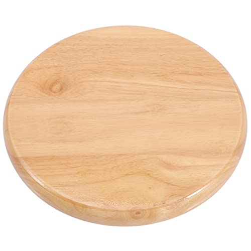 Veemoon Holz Barhocker Sitz Ersatz Runder Barhocker Sitz, Sitzfläche Drehhocker Holz Echt Holz Pflanzenhocker Barhocker Holz Barstuhl Replacment Stuhl Versorgungsplatte