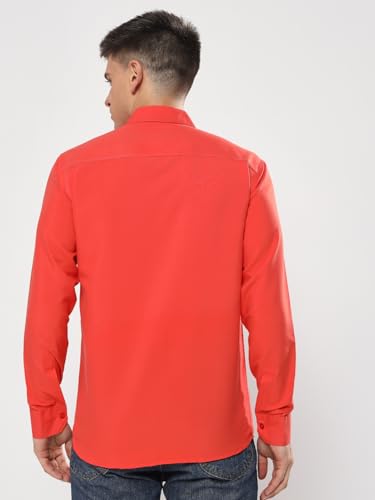Image of Men's Polycotton Solid Shirt Pack of 3 | Regular Fit Full Sleeve Casual & Formal Wear Shirt Combo for Men | Soft & Durable Shirts