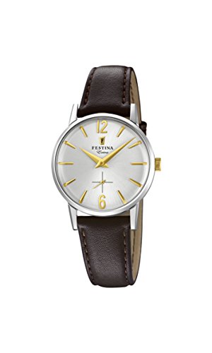 Preisvergleich Produktbild Festina Damen Analog Quarz Uhr mit Leder Armband F20254 / 2