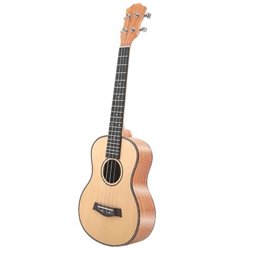 ZAMASS Professional Ukeleles 26-inch Matte Ukulele Spruce Top Sapele Wood Back And Sides Body Ukulele 4-string Small Guitar Instrument
