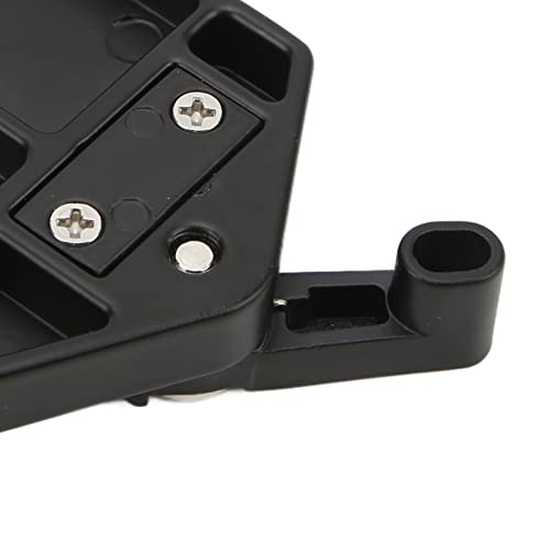 Placa de montaje rápido de aleación de aluminio con doble rosca para trípode 3