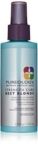 Pureology Strength Cure Best Blonde Miracle Filler Hair Treatment | Restores Hair Cuticle