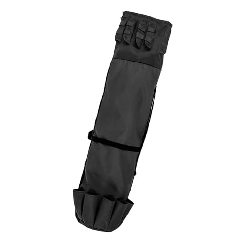 Sac de canne à pêche pliable et spacieux protégeant 5 cannes ensemble - 5