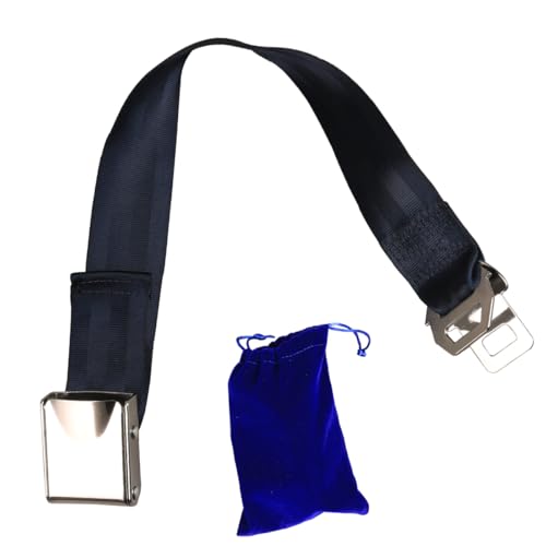 Air Belt Extender Strap Fits All Flights Including Southwest 737-800/737 MAX 8 Adjustable 7-25 Travel Comfort for Fat Big Obese People(2-in-1)