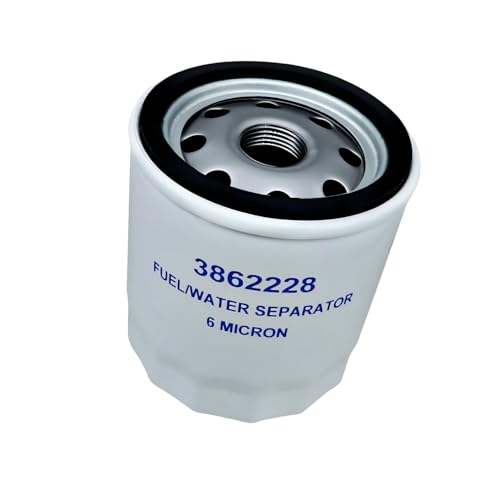 Image of (1 Pack) 3851218 3852413 3862228 Fuel Filter Fuel Water Separating Filter For Volvo Penta 4.3, 5.0, 5.7, 5.8, 7.4, 8.1, 8.2 carbureted & fuel injected engines