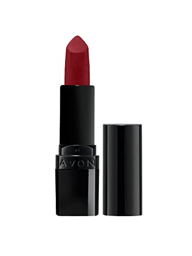 Image of Avon Ultra Perfectly Matte Lipstick - Red Supreme | Velvety Matte Finish | Suits to all skin tones - 4gm
