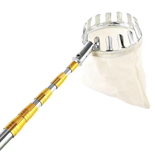 ????? Fruit Picking Head Basket Agricultural Hardware Easy to Attach Portable Labor-saving Orchard Picking Tool for Farm Garden