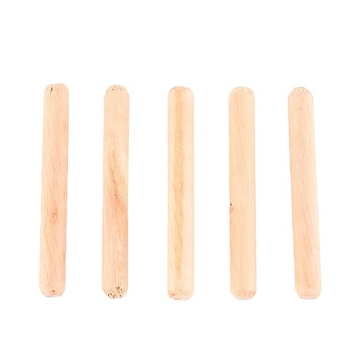 Generic Jeu de Goupilles Cannelées en Bois, Connexion Robuste et Fiable, 50 Pièces 6 Mm X 30/40/50 Mm pour L'assemblage de Meubles et L'utilisation de Joints de Planches de Bois (Genericgqpknm58r0-03)