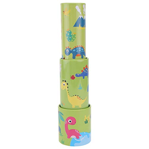 TOYANDONA Monocular Telescope Toy Hand Telescope Kids Single Telescope Toy Science Experiment Toy for Birthday Easter Party Toys Favors ( Dinosaur Green )