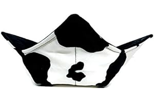 Sewuseful Studios LLC's Cow-Print Microwavable Bowl Cozy