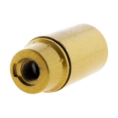 Douille lisse sans bague E14 - doré - Zenitech