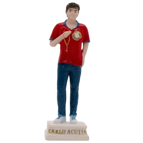 Estatua de San Carlo Acutis 3 pulg para hogar