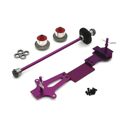 RC�C�����i For WLtoys 144016 144018 144001 144002 144010 �J���[�������A�b�v�O���[�h���� 2 �K�L�b�g Rc �J�[���i(C-Purple)