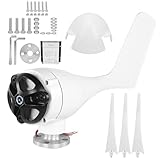 XTevu 800W 小型風力発電機タービンキット産業用機械機器、海洋および家庭用充電用 3 ブレード付き - 家庭用充電風力発電機 (24V)