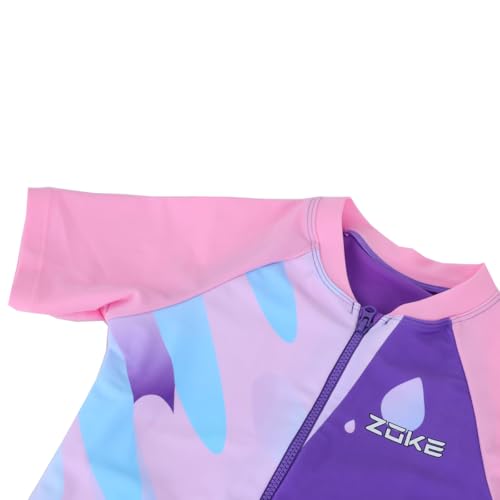 Image of karrack Girls One Piece Swimsuit Kid Swimsuit Girls Water Sport Swimsuit UPF 50+ Sun Protection Bathing Suits