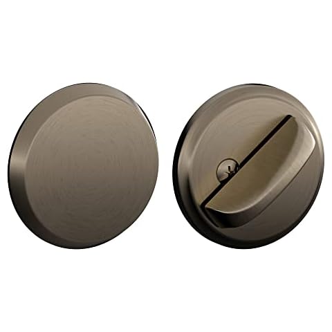 Schlage B81620 Non-Keyed One Sided Deadbolt Cover