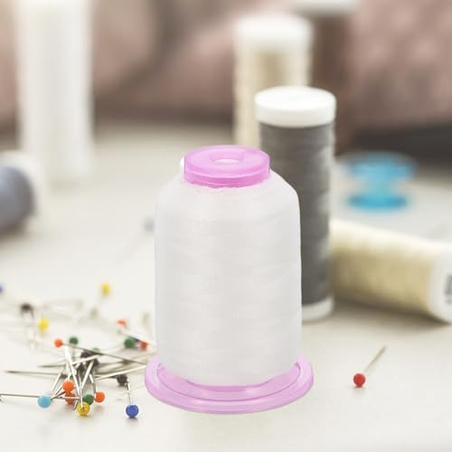 Hilo de Bordado Soluble en Agua GALPADA Blanco 500 Yardas miniatura 4