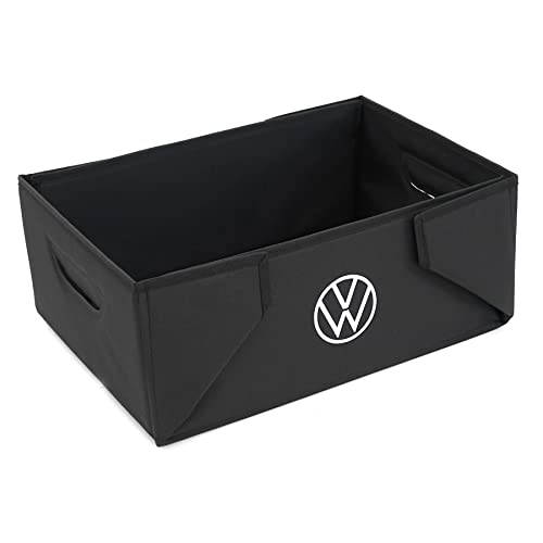 Volkswagen 7T0061109A Faltbox Tasche Box Kofferraumbox Einkaufskorb Faltkiste, schwarz