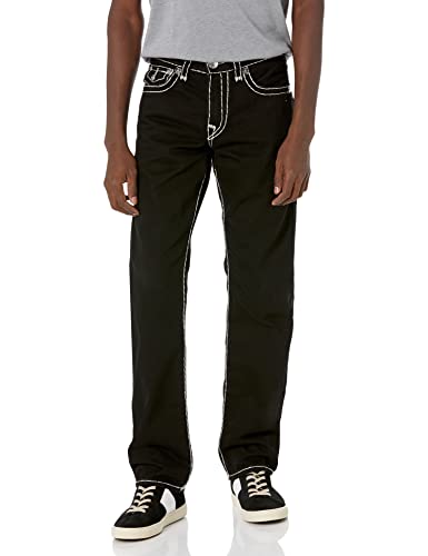 True Religion Men's Ricky Super T Straight Leg Jean, Body