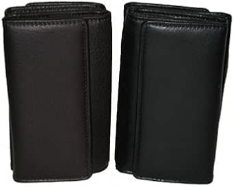 Amazon.com: LEATHER DOUBLE KEY CASE, Black : Clothing, Shoes & Jewelry