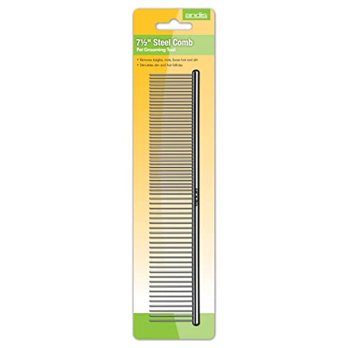Image of Andis Professional Stainless Steel Pet Grooming Comb